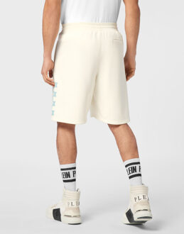 Philipp Plein Jogging Shorts Chechmate Zwart