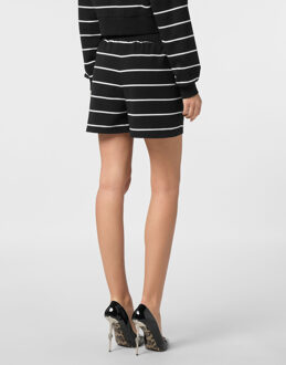 Philipp Plein Jogging Shorts Rib Zwart