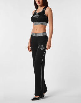 Philipp Plein Joggingbroek Signature Zwart