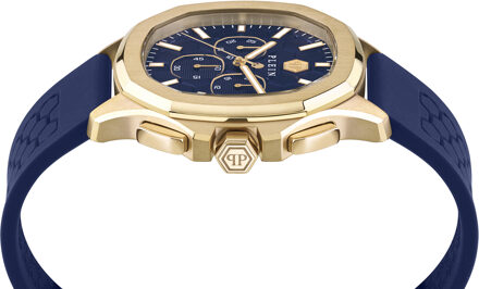 Philipp Plein $keleton $pectre Heren Horloge Blauw PWSAA0323 - maat