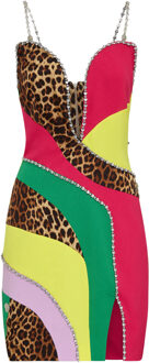 Philipp Plein Korte Jurk Veelkleurig - M