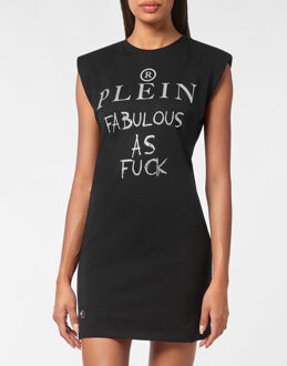Philipp Plein Korte Jurk Zwart