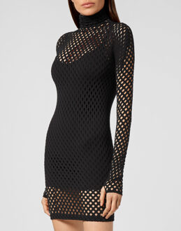 Philipp Plein Korte Jurk Zwart