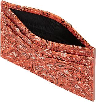Philipp Plein Kredietkaarthouder Paisley Oranje - One Size