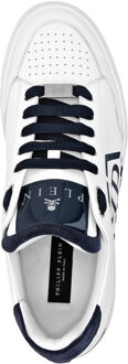 Philipp Plein Laag-top Sneakers Hexagon Wit/Blauw