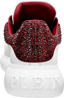 Philipp Plein Lage Sneakers Bordeaux - EU 35