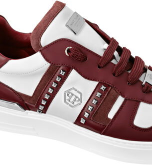 Philipp Plein Lage Sneakers Bordeaux - EU 39