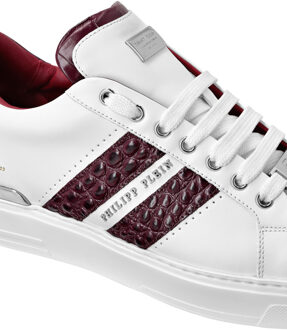 Philipp Plein Lage Sneakers Bordeaux - EU 42