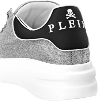 Philipp Plein Lage Sneakers Glitter Zilver - EU 41