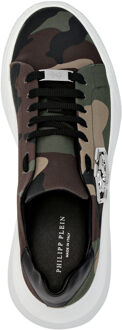 Philipp Plein Lage Sneakers Godzilla Camouflage