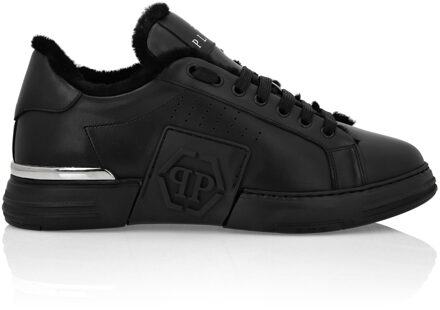 Philipp Plein Lage Sneakers Hexagon - maat EU 36 Zwart