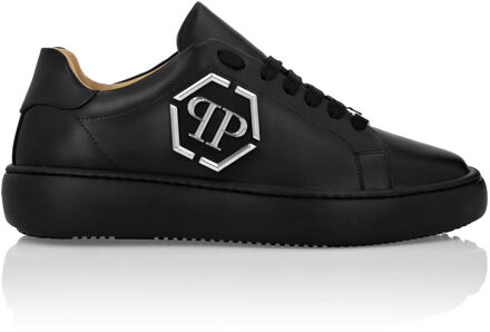 Philipp Plein Lage Sneakers Hexagon - maat EU 46 Zwart