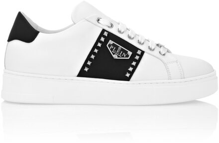 Philipp Plein Lage Sneakers Hexagon - maat Wit/Zwart