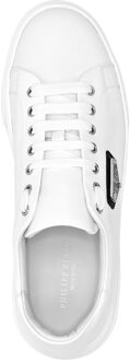 Philipp Plein Lage Sneakers Iconic Plein - maat EU 35 Wit