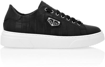Philipp Plein Lage Sneakers Iconic Plein - maat EU 35 Zwart