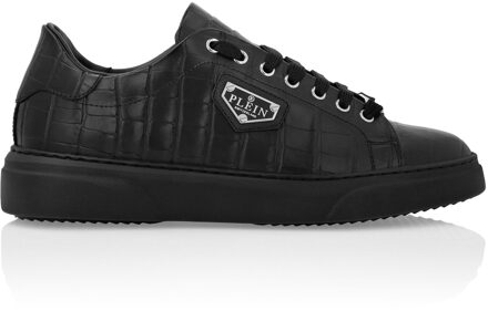 Philipp Plein Lage Sneakers Iconic Plein - maat EU 36 Zwart
