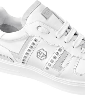 Philipp Plein Lage Sneakers - maat EU 40 Wit