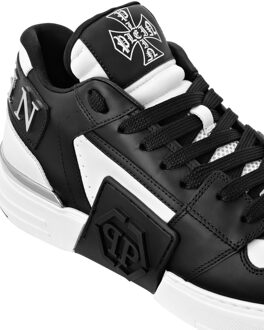 Philipp Plein Lage Sneakers Phantom Kicks Wit/Zwart