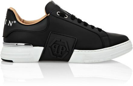 Philipp Plein Lage Sneakers Phantom Kicks Zwart/wit - EU 37