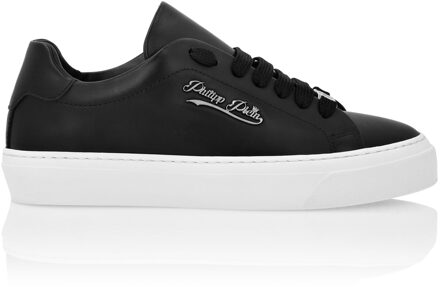 Philipp Plein Lage Sneakers Signature - maat EU 39 Zwart