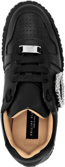 Philipp Plein Lage Sneakers Zwart