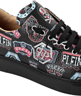 Philipp Plein Lage Sneakers Zwart