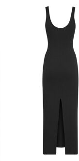 Philipp Plein Lange Jurk Zwart