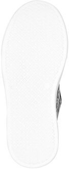 Philipp Plein Leather Lo-Top Sneakers Hexagon Monogram - maat EU 33 Zwart/wit