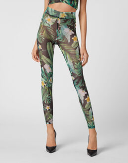 Philipp Plein Legging Hawaii Groen - S