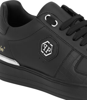 Philipp Plein Lo-Top Sneakers Cocco - maat EU 41 Zwart