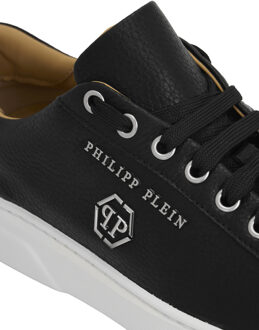 Philipp Plein Lo-Top Sneakers Hexagon - maat EU 41 Zwart