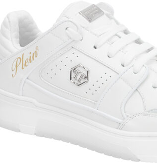 Philipp Plein Lo-Top Sneakers Hexagon Wit - EU 44
