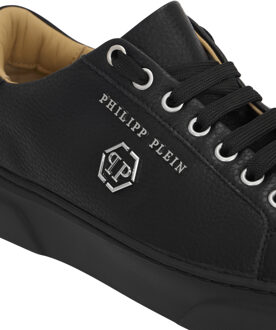 Philipp Plein Lo-Top Sneakers Hexagon Zwart - EU 39