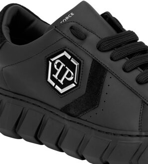 Philipp Plein Lo-Top Sneakers Hexagon Zwart