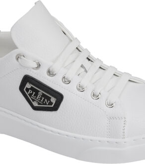 Philipp Plein Lo-Top Sneakers Iconic Plein Wit - EU 36