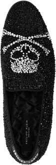 Philipp Plein Loafers Skull&Bones Zwart - EU 40