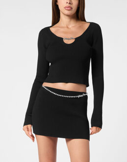 Philipp Plein Longsleeve Zwart