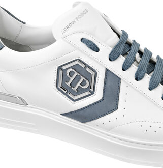Philipp Plein Low Top Sneakers Arrow Force Blauw - EU 41
