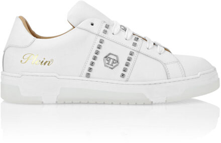 Philipp Plein Low-Top Sneakers - maat EU 35 Wit