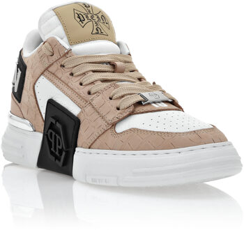 Philipp Plein Low Top Sneakers Phantom Cocco Beige - EU 38