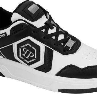 Philipp Plein Low-Top Sneakers Sk8R Wit/Zwart - EU 42
