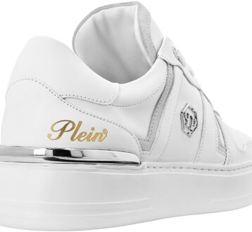 Philipp Plein Low Top Sneakers Stripes Wit - EU 39