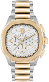 Philipp Plein Luxe Spectre Chrono Horloge Philipp Plein , Gray , Heren - ONE Size