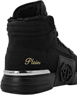 Philipp Plein Mid-Top Sneakers - maat EU 43 Zwart