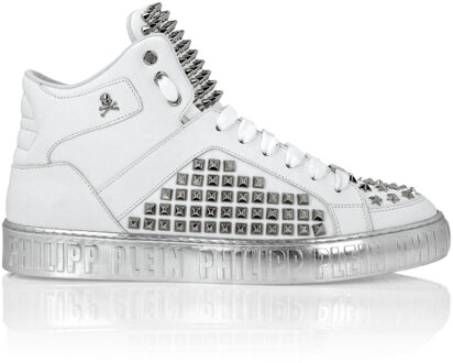Philipp Plein Mid-Top Sneakers Wit