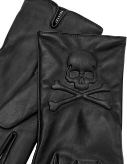 Philipp Plein Midhandschoenen Skull Zwart