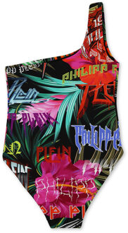 Philipp Plein Monokini Jungle Rock Zwart