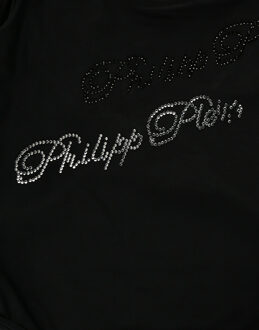 Philipp Plein Monokini Signature Zwart - 6J / 116cm