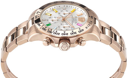 Philipp Plein Nobile Lady Dames Roestvrijstalen Horloge PWSBA0323 - maat Roségoud