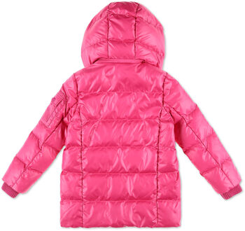 Philipp Plein Nylon Jas Iconic Plein Fuchsia